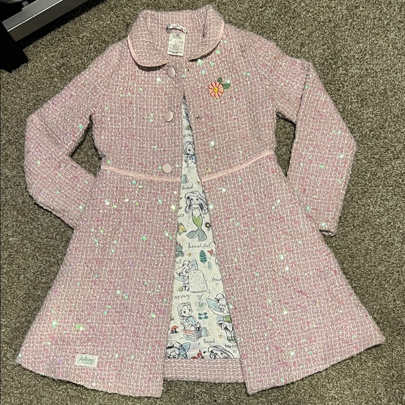 Disney pink Animation’s collection coat